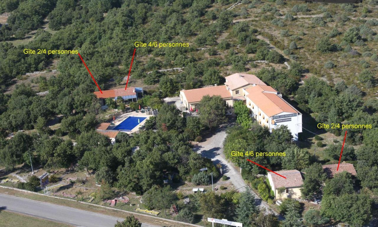 Hotel Les Persedes Lavilledieu  Екстер'єр фото